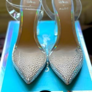 Disney x ALDO Cinderella glass slipper pumps